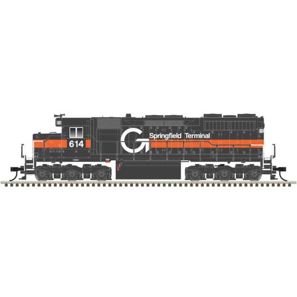 ギルフォード ST EMD SD35 ローノーズ ディーゼル機関車 #614 グレー/オレンジ/ホワ...