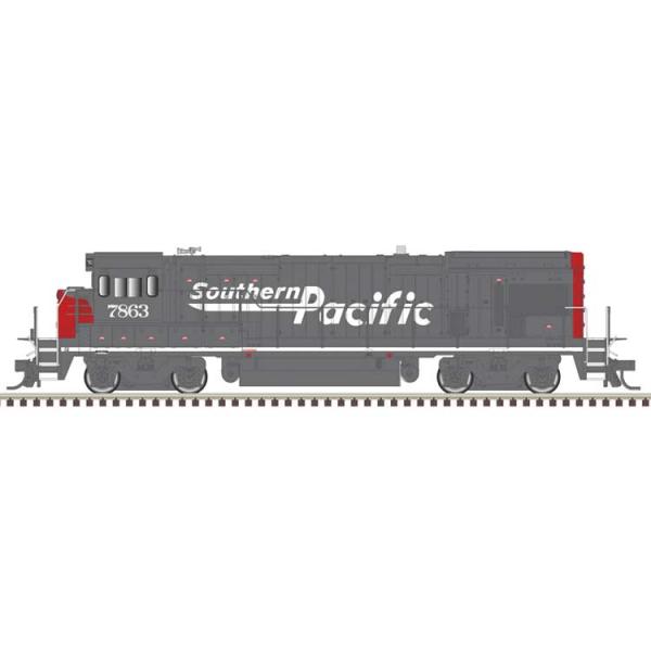 GE B30-7 ローノーズ サザン・パシフィック鉄道 #7828 スピードレタリング スタンダード...