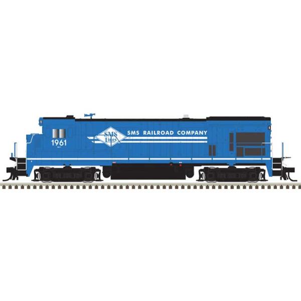 SMS Lines GE B23-7 ローノーズ ディーゼル機関車 #1961 DCCサウンド ブル...