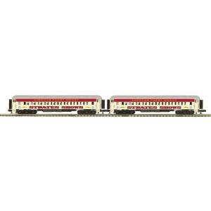 ストラテス・ショウズ Red Train マディソン型 ヘビーウェイト客車 2両セット 3線式 #2...