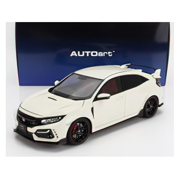 HONDA  CIVIC TYPE R (FK8) 2021  WHITE/オートアート 1/18ミ...