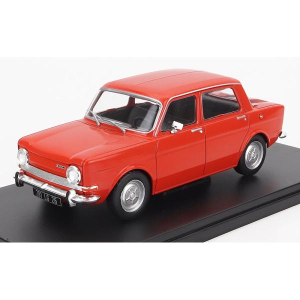 Simcaシムカ 1000 1971 レッド / EDICOLA 1/24 ミニカー
