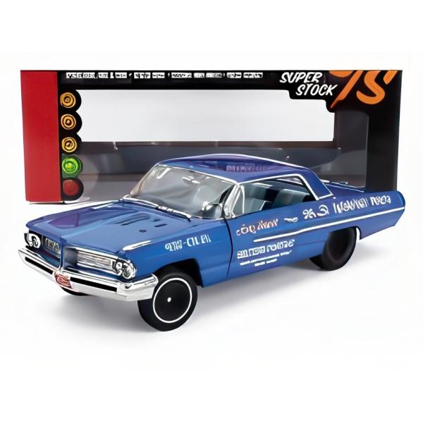 PONTIAC カタリナ HT レジェンドレーシング 1963 ブルー/ AUTOWORLD 1/1...