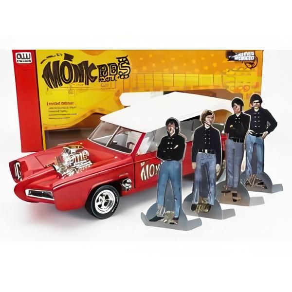 PONTIAC GTO コンバーチブル モンキーモービル ザ・モンキーズ 1966 レッドホワイト/...