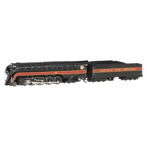 ノーフォーク&amp;ウェスタン鉄道 Class J 4-8-4 蒸気機関車 #611 Econamiサウン...