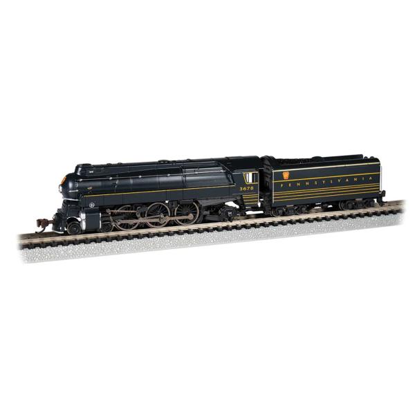 ペンシルバニア鉄道 K4形 4-6-2 パシフィック 流線形 蒸気機関車 #3678 サウンド DC...