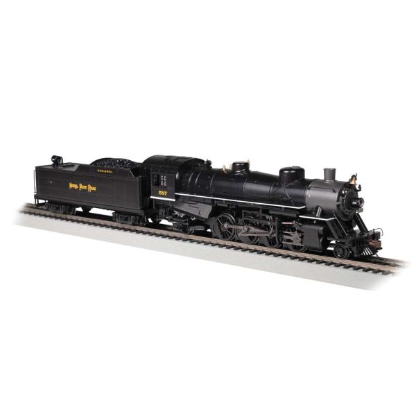 USRA 2-8-2 ミカド 蒸気機関車 ニッケル・プレート #587 DC Bachmann HO...