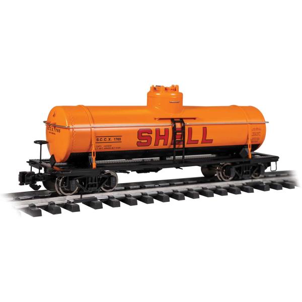 1ドーム タンク車 シェル SCCX #1765 完成品 (黄・赤・黒) / Bachmann Gゲ...