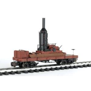 20フィート 運材車 ログスキッダー付 / Bachmann Gゲージ 鉄道模型 外国鉄道