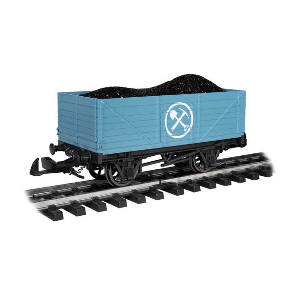 きかんしゃトーマス 鉱車 積荷付 ブルー / Bachmann Gゲージ 鉄道模型 外国鉄道