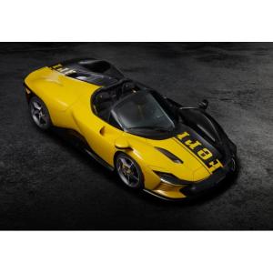 【予約】Ferrari Daytona SP3 open roof Giallo Modena carbon BBR 1/12 ミニカー