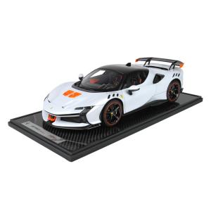 【予約】Ferrari SF90XX Stradale オフィシャルカラー Ferrari ビアンコアルティコ/ BBR 1/12 49台限定ミニカー