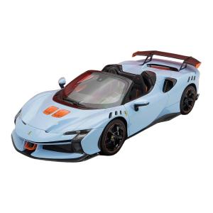 FERRARI SF90 XX STRADALE SPIDER 2024 AZZURRO LA PLATA BBR 1/12 ミニカー