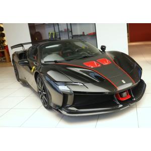 【予約】Ferrari SF90XX Stradale spider Nero Daytona met Red Carbon BBR 1/12