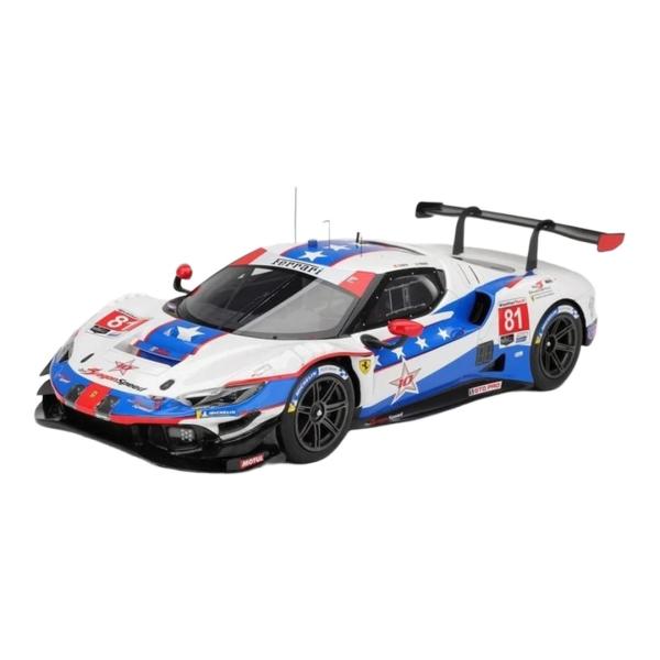 【予約】 フェラーリ 296 GT3 #81 IMSA ワトキンス・グレン 6時間 2025 ホワイ...