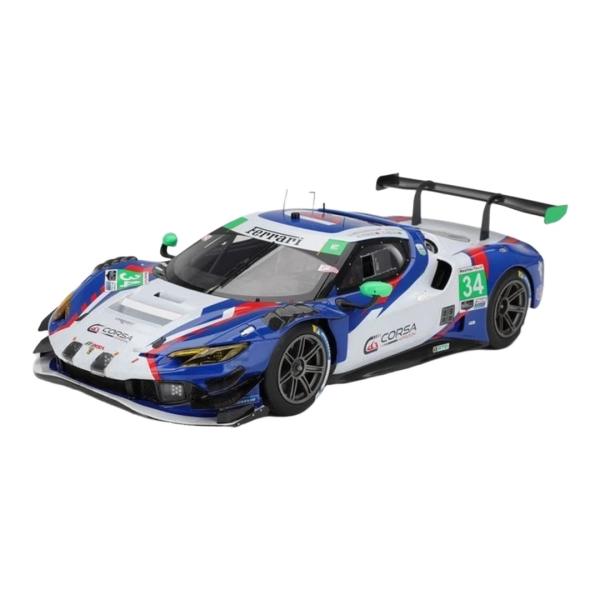 【予約】 フェラーリ 296 GT3 #34 IMSA デイトナ24時間 2025 ブルー/ホワイト...