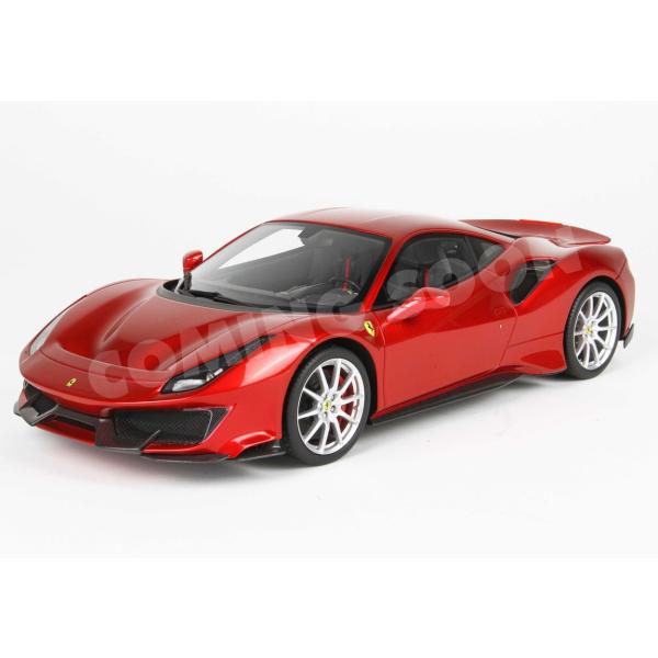 【予約】Ferrari 488 Pista Rosso Fuoco / BBR 1/18 ミニカー