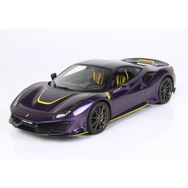 【予約】Ferrari 488 Pista Violet Hong Kong yellow acce...