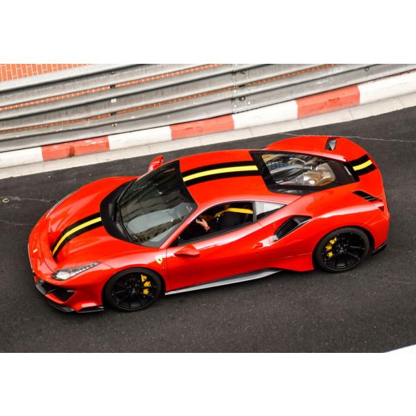 【予約】Ferrariフェラーリ 488 PISTA Rosso Corsa カーボンホイール イエ...