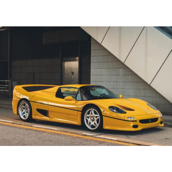 【予約】2026年発売予定FERRARI F50 クーペ イエロー/ブラックインテリア＆ヘッドライト...