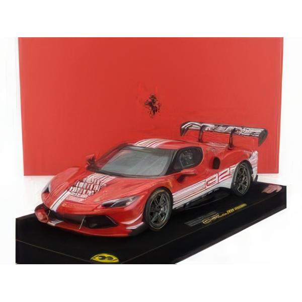 2023 FERRARI 296 GT3 チャレンジ #32 ローンチVer ケース付 レッド/ホワ...