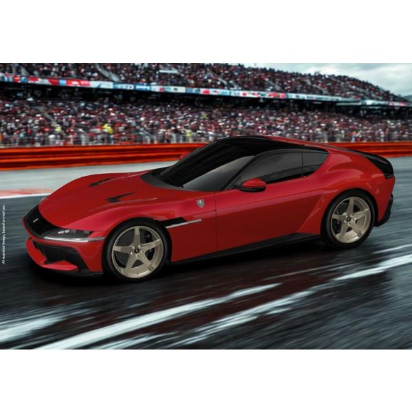 【予約】Ferrari 12Cilindri Manuale Rosso Corsa Panoram...