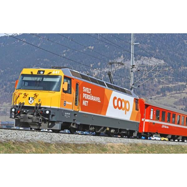 HO 電気機関車 Bemo RhB Ge 4/4 III 641 Era VI AC DCCサウンド...