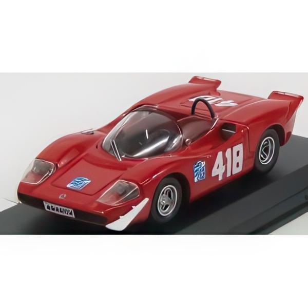 FIAT ABARTH 2000 S 418号車 優勝 トリエステ・オピチーナ 1969 ピローネ ...