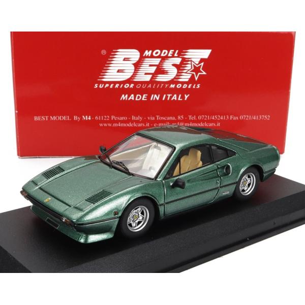 FERRARIフェラーリ 308 GTB 1980 グリーン / Best-Model 1/43 ミ...