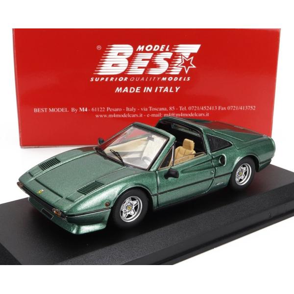 FERRARIフェラーリ 308 GTS 1980 グリーンメタリック / Best-Model 1...