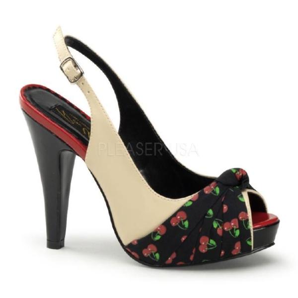 BETTIE-09 4.5インチ(約11.5cm) ハイヒール サンダル ミュール パンプス /Pl...