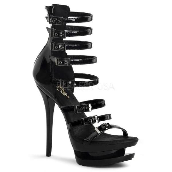 BLONDIE-647 6インチ(約15cm) ハイヒール　ピンヒール ショートブーツ /Pleas...