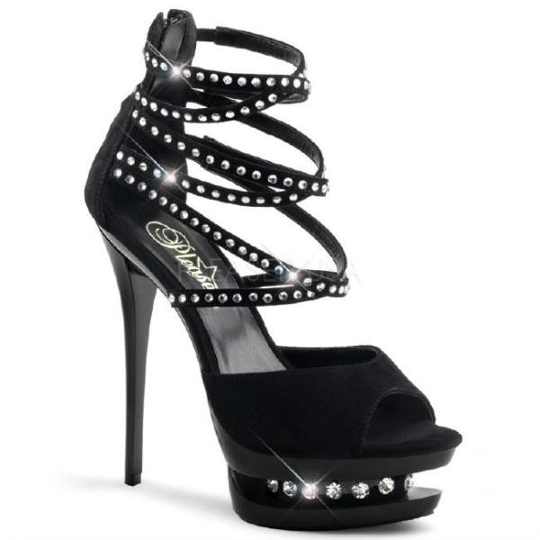 BLONDIE-R-630 6インチ(約15cm) ハイヒール　ピンヒール ブーティーブーツ /Pl...