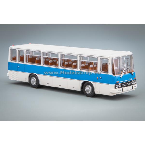 Ikarus 255.71 バス 1972 ホワイト ブルー 組み立てプラモキット模型 /Breki...