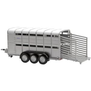 Ifor Livestock Trailer Silver White BRITAINS 1/32 ...