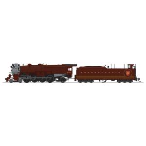 ペンシルバニア鉄道 M1b 4-8-2 マウンテン 蒸気機関車 #6744 サウンドDCC Broa...