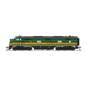 EMD E7A ディーゼル機関車 メインセントラル鉄道 #705 サウンドDCC Broadway ...