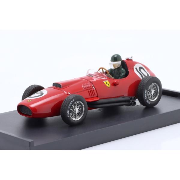 Ferrariフェラーリ 801 1957 レッド #10 3位 イギリスGP ドライバーフィギュア...