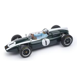 【予約】COOPER F1 T53 N1 WC 英国GP優勝 1960 ブラバム フィギュア付 グリ...