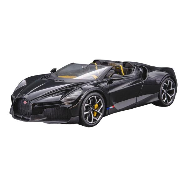 Bugattiブガッティ W16 Mistral ミストラル カブリオレ ブラック ダイキャストモデ...