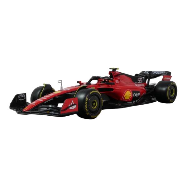Ferrariフェラーリ SF-23 2023 レッド #55 / Bburago 1/18 ミニカ...
