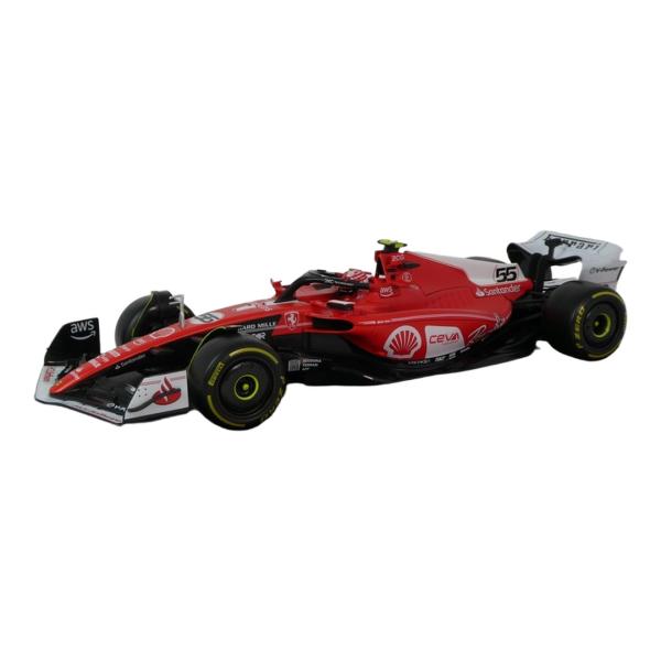 Ferrariフェラーリ SF-23 2023 レッド #55 C.Sainz / Bburago ...