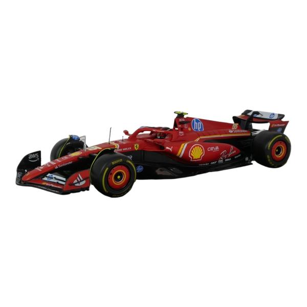 Ferrariフェラーリ SF-24 2024 レッド #55 / Bburago 1/18 ミニカ...