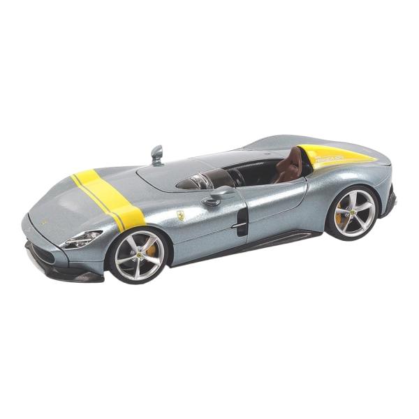 Ferrariフェラーリ Monza SP1 グレー/イエロー / Bburago 1/24 ミニカ...