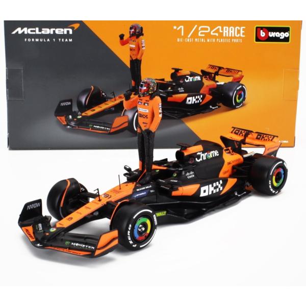 【予約】McLAREN F1 MCL38 2024 オスカーピアストリ N81 オレンジブラック/ ...