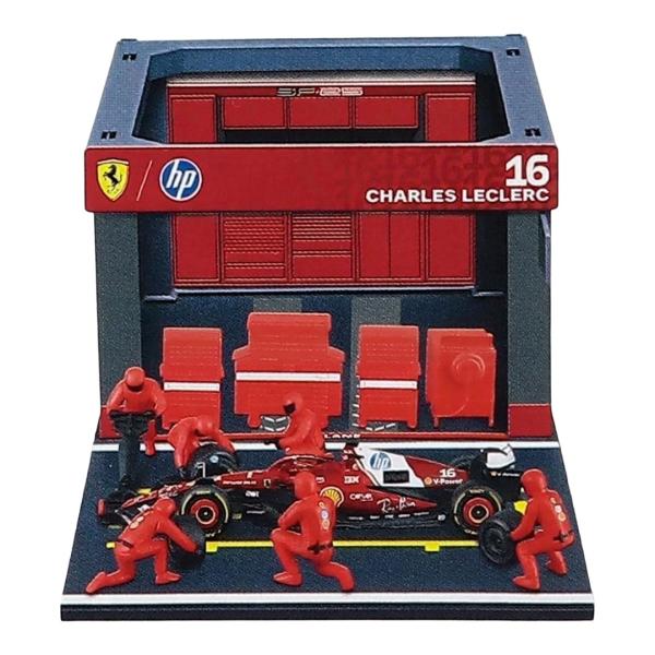 Ferrari F1 SF-25 ピットストップ ジオラマ #16 2025 Charles Lec...