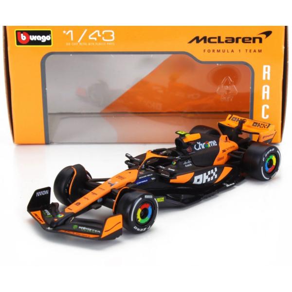 マクラーレン F1 MCL38 チーム・マクラーレン #4 2024シーズン ランド・ノリス オレン...