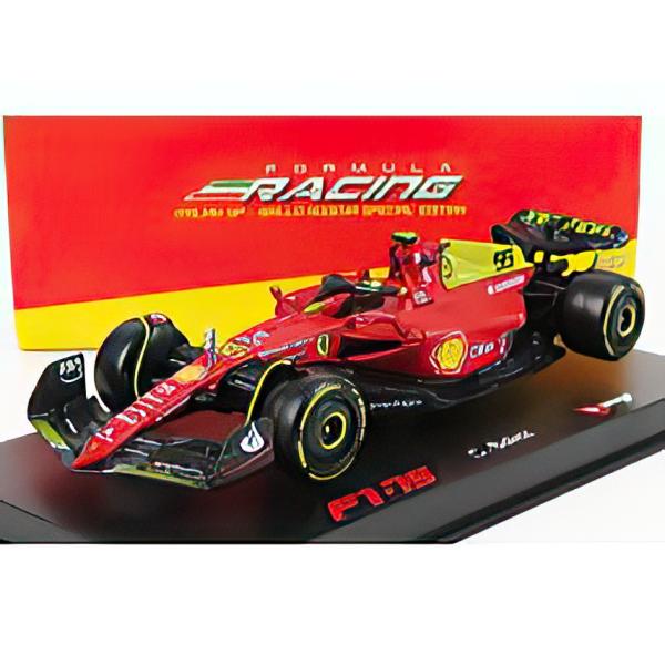FERRARI F1-75 サインツ モンツァGP 4位 2022 N55 Bburago 1/43