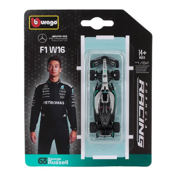 【予約】Mercedes F1 W16 2025 AMG PETRONAS No.63 G.RUSS...