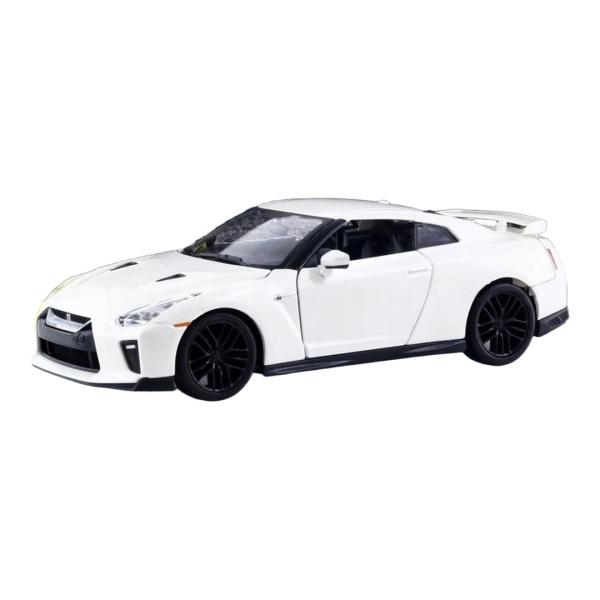 日産 GT-R 2017 ホワイト / Bburago 1/24 ミニカー